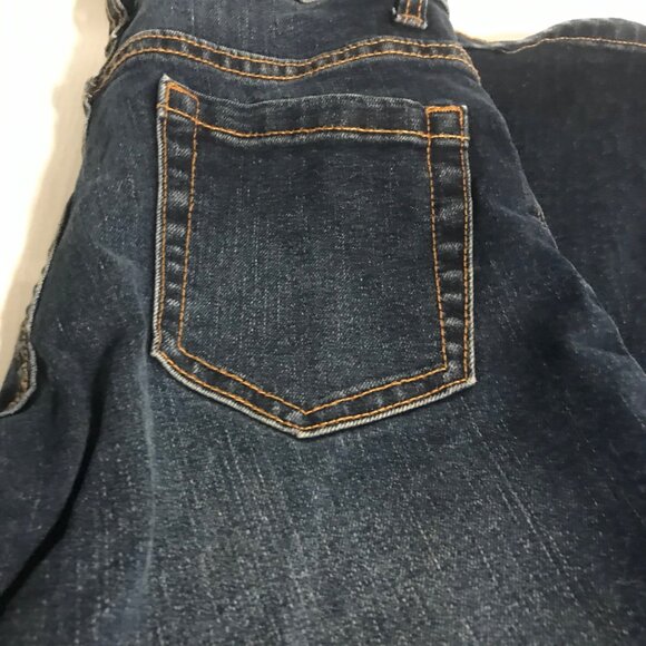 2 Pairs Old Navy Boys Jeans Size 8 Flex Bootcut & Skinny Dark Wash - Picture 2 of 10